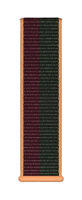 Apple Watch 41mm Sport Loop - Dark Cherry/Forest Green