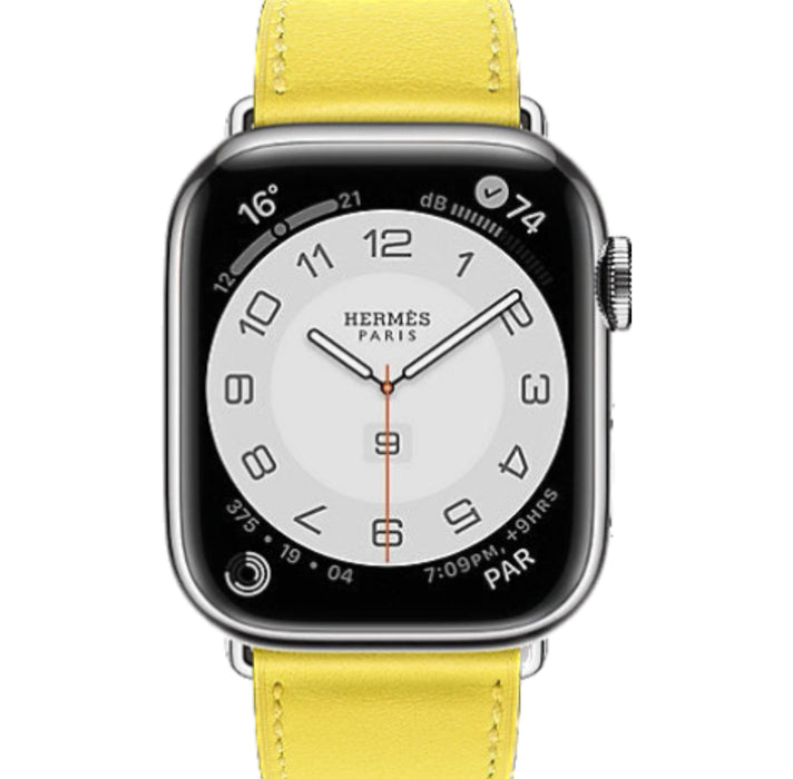Apple Watch Hermès - Lime Swift Leather Single Tour - 41m