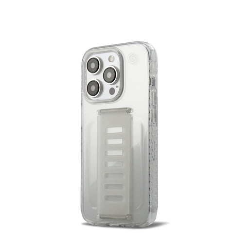 Slim Grip2u iPhone 15 Pro Case – Clear, Antimicrobial – TaMiMi Projects in Qatar