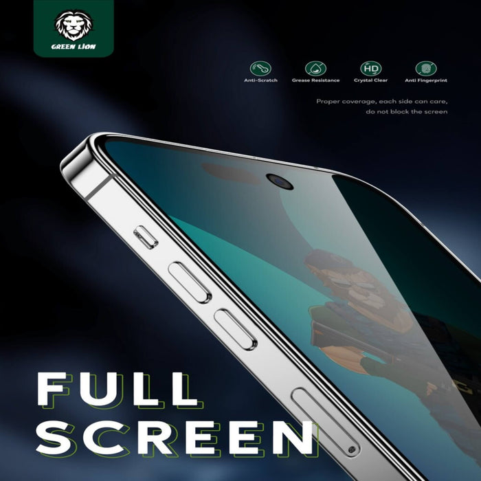 Privacy screen protector for iPhone 14 Pro with anti-scratch, anti-fingerprint, edge-to-edge protection from TaMiMi Projects in Qatar.