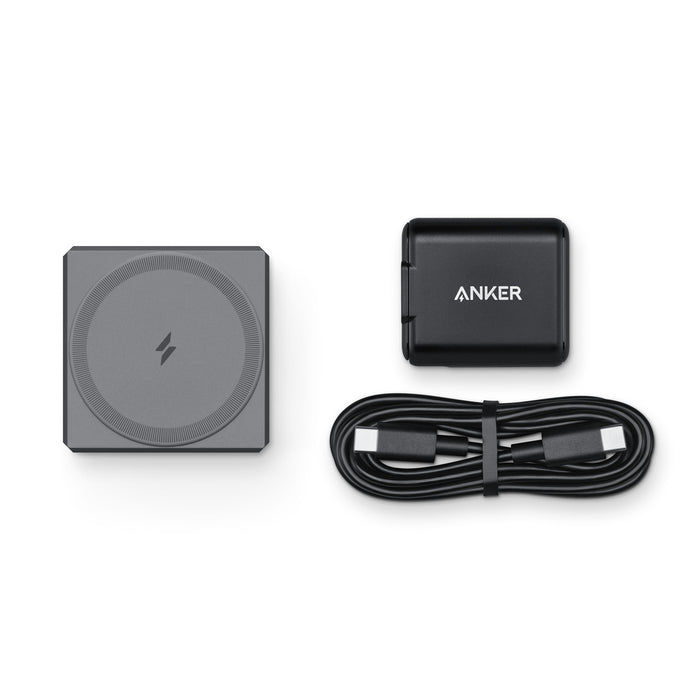 Anker wireless charger for iPhone, Apple Watch, and earphones