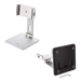 Smartphone & Tablet Stand, Aluminum Desk Mount Holder, Fit phones & tablet 3 - 13" , adjustable. Black & silver. TaMiMi Projects