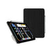 Black Pipetto Origami iPad Pro 11-inch 2024 case with a transparent back and 5-way folding cover. Features a slot for storing and charging the Apple Pencil. Available at TaMiMi Projects in Qatar.