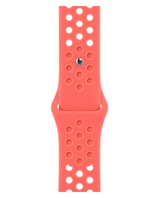Get Apple Apple Watch 41mm Nike Sport Band - Magic Ember/Crimson in Qatar from TaMiMi Projects
