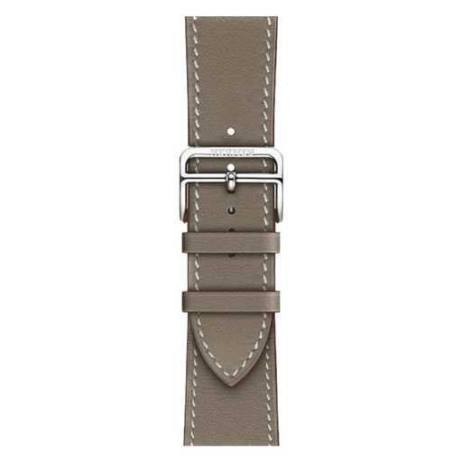 Apple Watch Hermès - Étoupe Swift Leather Single Tour - 45mm