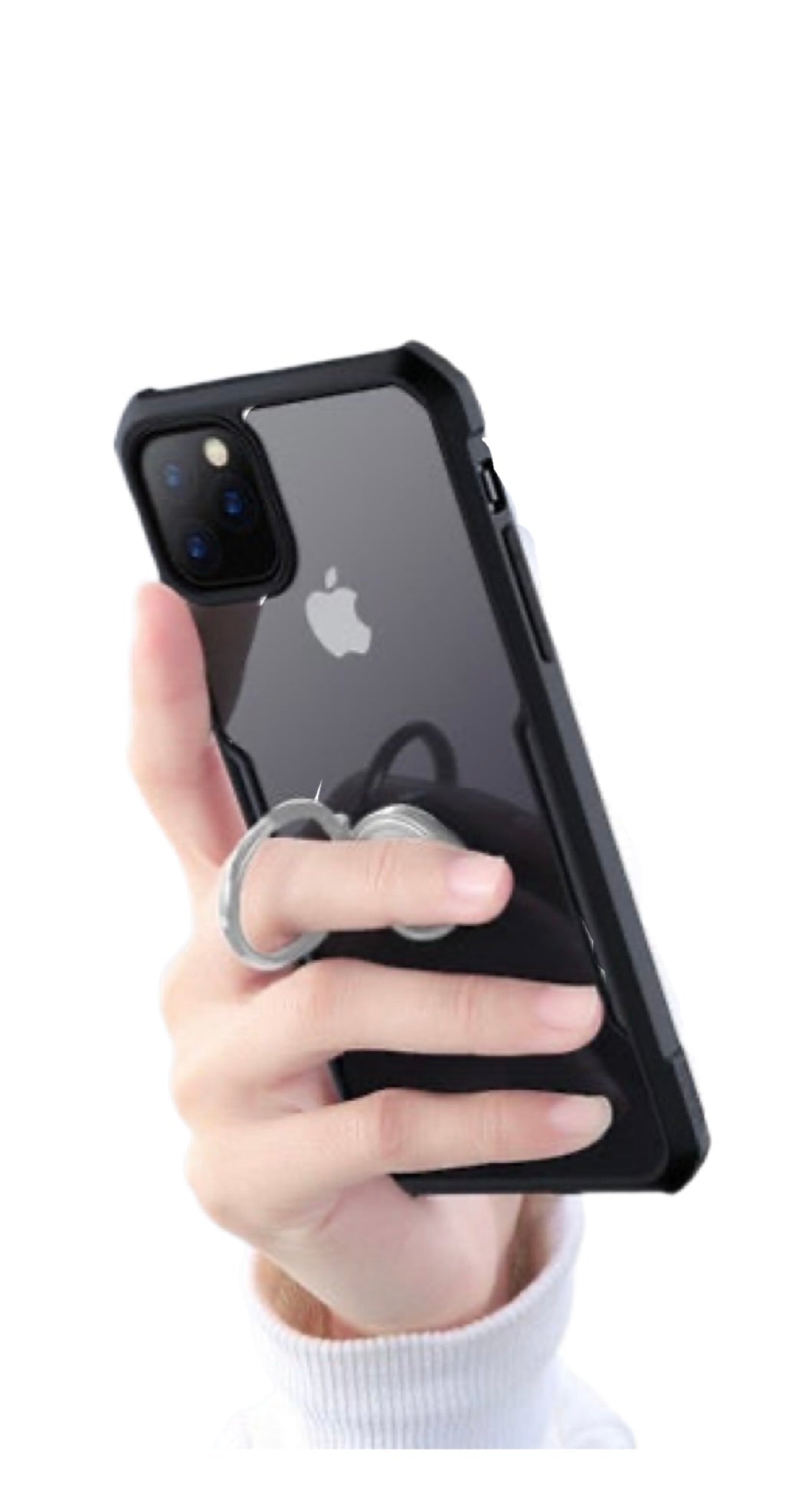Xundd Ring Case for iPhone 15 Pro Max - Black Xundd Ring Case for iPhone 15 Pro Max - Black
