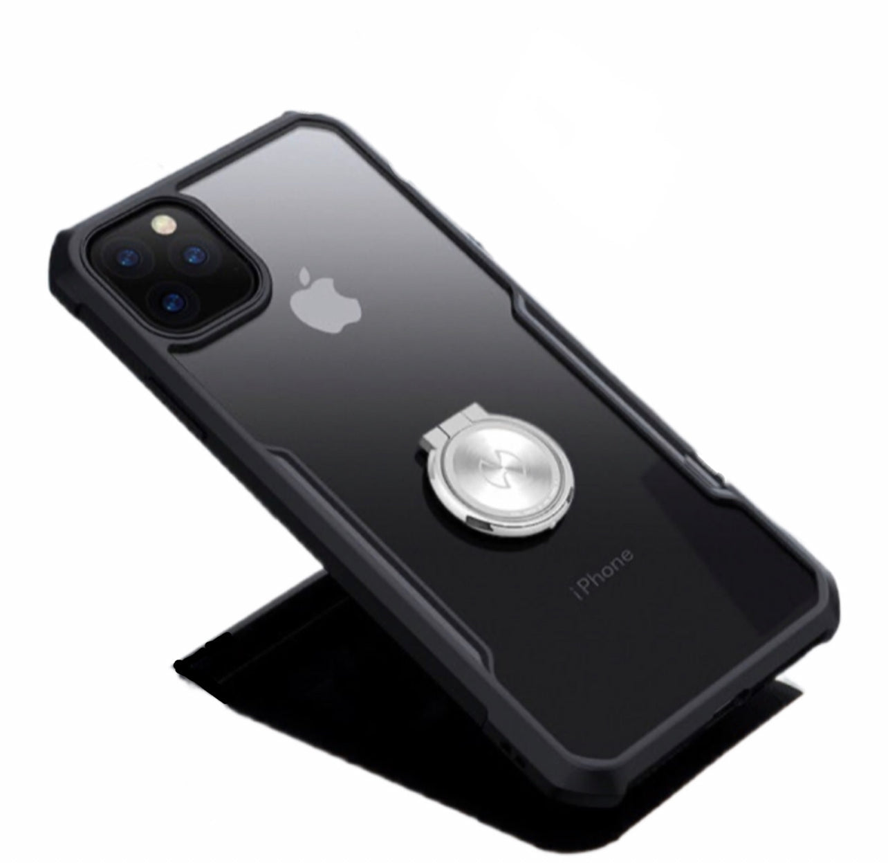 Xundd Ring Case for iPhone 15 Pro Max - Black Xundd Ring Case for iPhone 15 Pro Max - Black