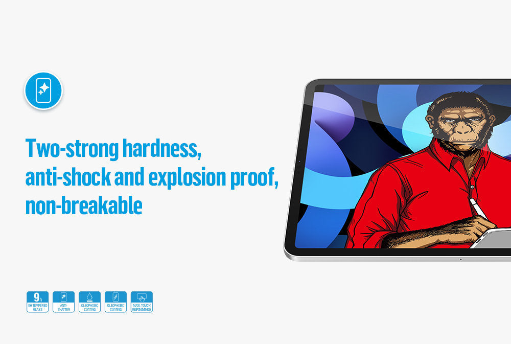 Blueo Screen Protector for iPad 10.2 inch - Clear Blueo Screen Protector for iPad 10.2 inch - Clear