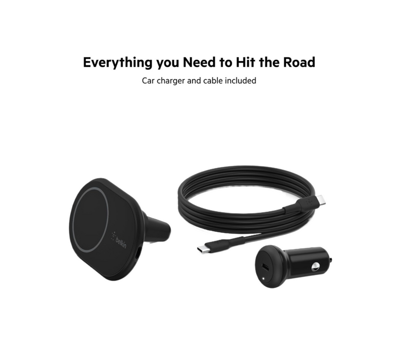 Belkin Boost Charge Magnetic Wireless Car Charger 10W