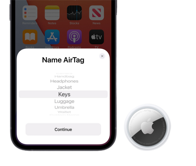 Get Apple Apple AirTag - 4 Pack in Qatar from TaMiMi Projects