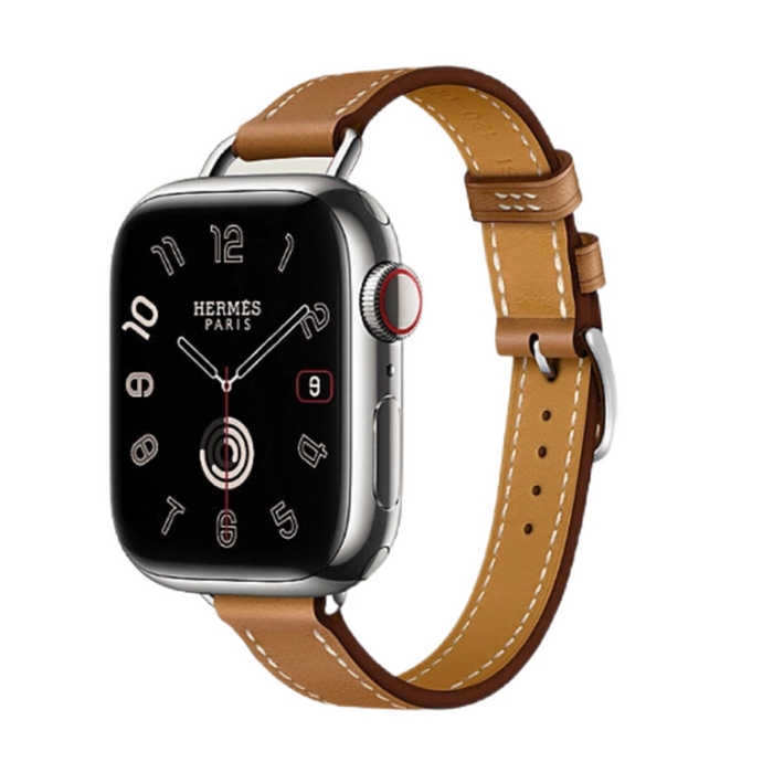 Apple Watch Hermès - Gold Single Tour Attelage - 41mm