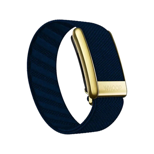 Niagara with Gold SuperKnit Luxe Band for Whoop, premium and durable with an elegant touch, at TaMiMi Projects, Qatar.