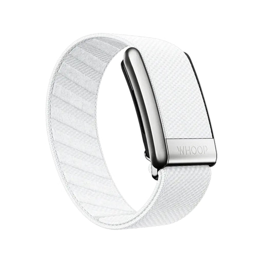 Champagne Platinum SuperKnit Luxe Band for Whoop, with an elegant finish, style and comfort, available at TaMiMi Projects in Qatar.