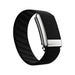 Onyx with Platinum SuperKnit Luxe Band for Whoop, luxurious and durable band combining elegance and comfort, available at TaMiMi Projects in Qatar.