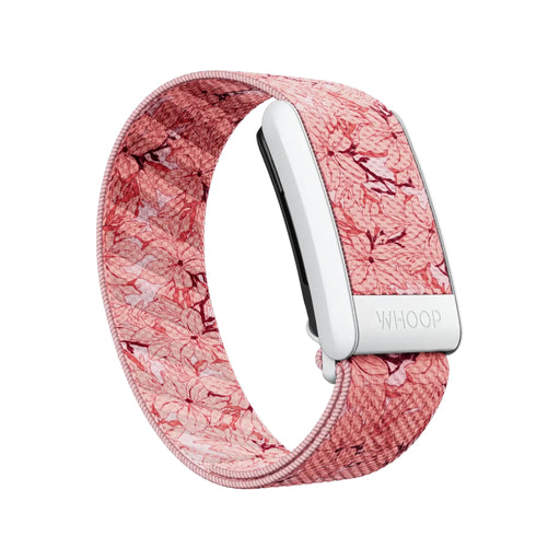 Blossom Whoop SuperKnit Band, designed for all-day comfort and optimal fitness tracking, available at TaMiMi Projects in Qatar.