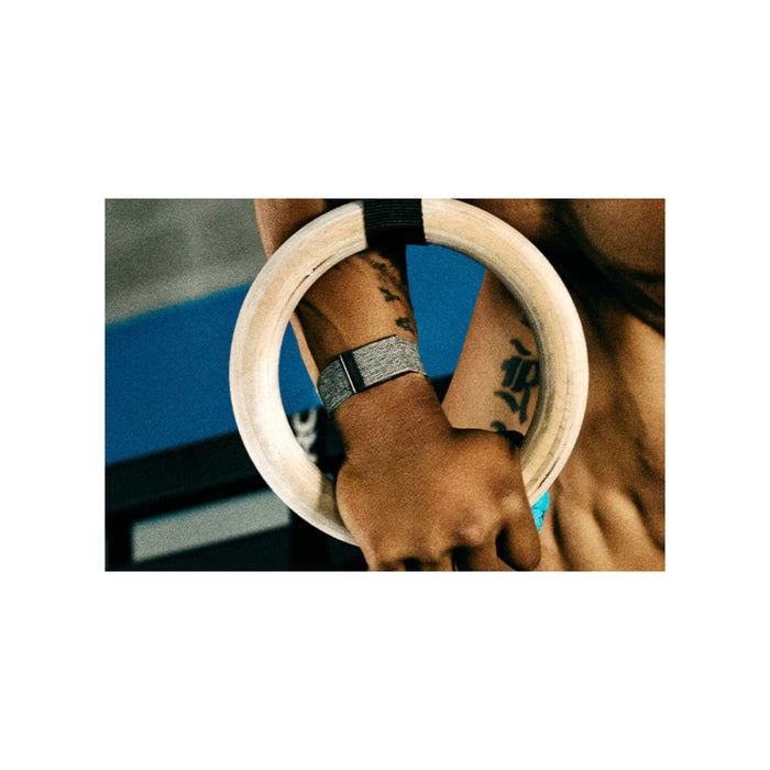 Eucalyptus Whoop SuperKnit Band, designed for all-day comfort and optimal fitness tracking, available at TaMiMi Projects in Qatar.