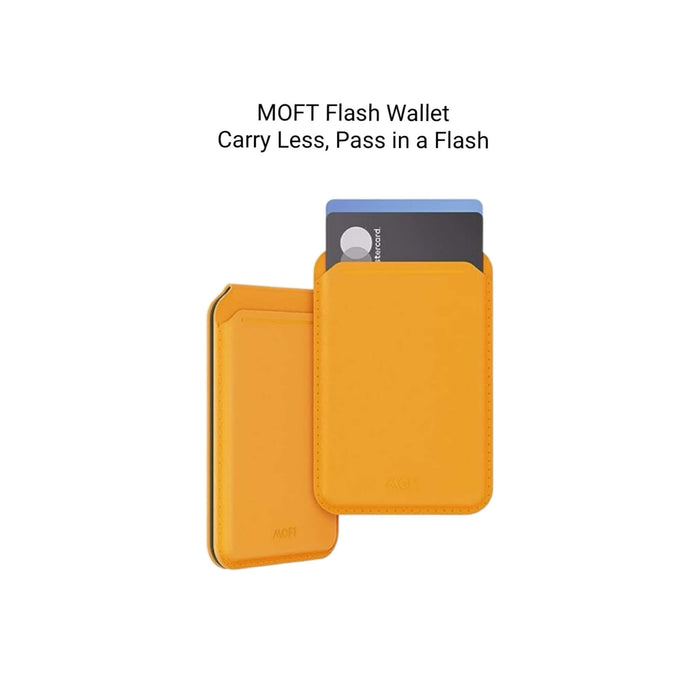 MOFT Snap Flash Wallet Stand - Yellow