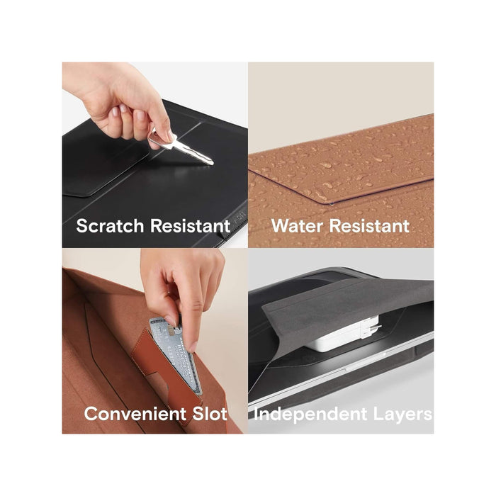 MOFT Carry Sleeve - 15-16 inch, Folds up to a stand in literally one second, available from TaMiMi Projects in Qatar.