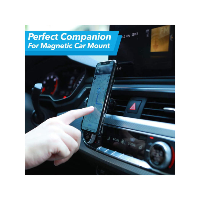 MOFT magnetic wallet stand, for iPhone 16/15/14/13, with angle adjustment & Magsafe. Available at TaMiMi Projects, Qatar