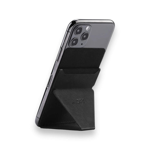 MOFT magnetic wallet stand, for iPhone 16/15/14/13, with angle adjustment & Magsafe. Available at TaMiMi Projects, Qatar