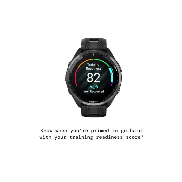 Get Garmin Forerunner® 965 Solar - Black - 47mm in Qatar from TaMiMi Projects