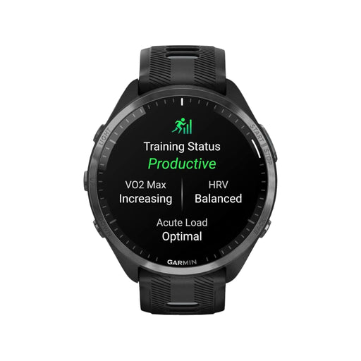 Get Garmin Forerunner® 965 Solar - Black - 47mm in Qatar from TaMiMi Projects