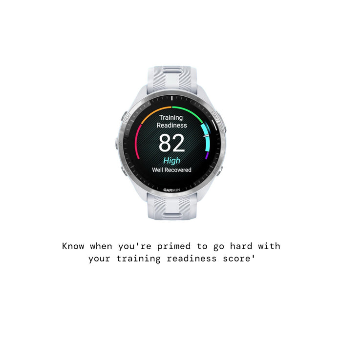 Garmin Forerunner® 965 Solar, White - 47mm | TaMiMi Projects