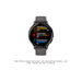 Garmin Venu 3S 41mm, slate bezel, pebble gray case, silicone band from TaMiMi Projects in Qatar. Stylish smartwatch