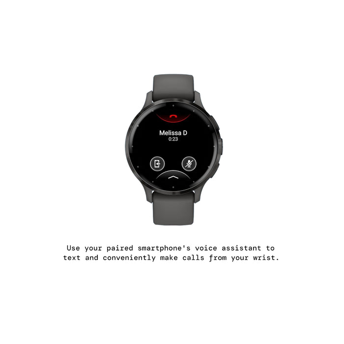 Get Garmin Venu® 3S - Slate Stainless Steel Bezel with Pebble Gray Case and Silicone - 41mm in Qatar from TaMiMi Projects
