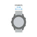 Get Garmin Garmin QuickFit® 26 Watch Bands - Black / Cirrus Blue Silicone in Qatar from TaMiMi Projects