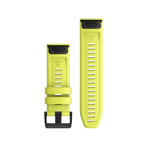 Get Garmin Garmin QuickFit® 26 Watch Bands in Amp Yellow Silicone in Qatar from TaMiMi Projects.