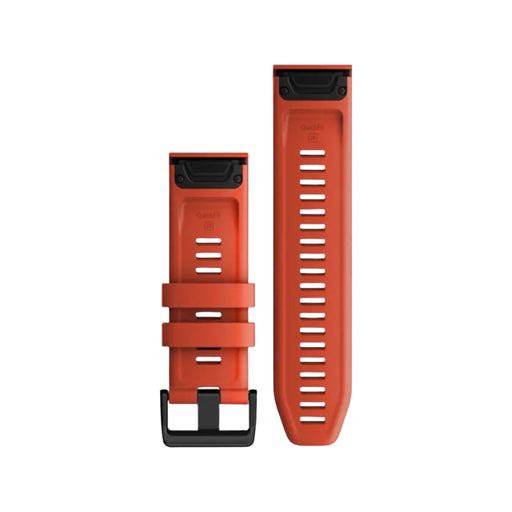 Get Garmin Garmin QuickFit® 26 Watch Bands - Flame Red Silicone in Qatar from TaMiMi Projects