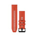 Get Garmin Garmin QuickFit® 22 Watch Bands in Flame Red Silicone, in Qatar from TaMiMi Projects.