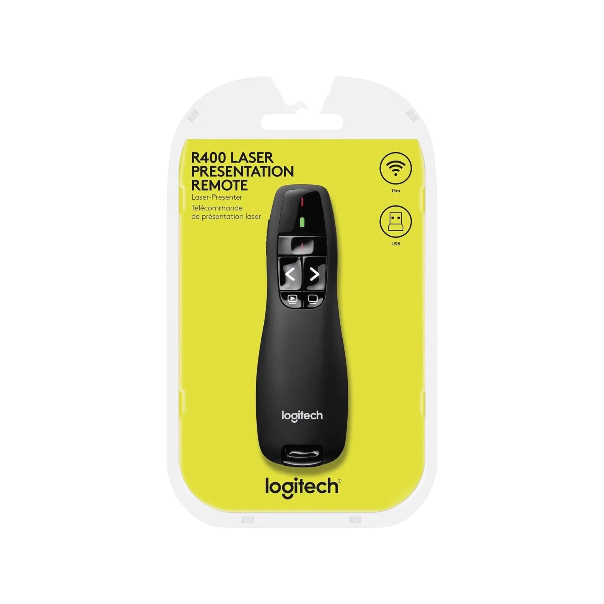 Logitech R400 Wireless Presenter with Laser Pointer Logitech R400 Wireless Presenter with Laser Pointer