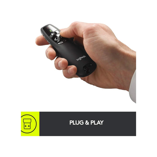 Logitech R400 slideshow remote with 50ft wireless control from TaMiMi Projects Qatar