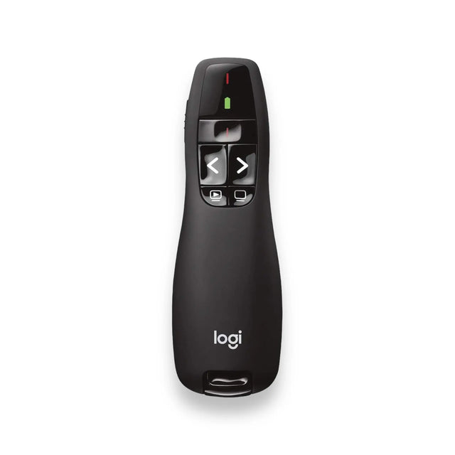 logitech r400 wireless presenter red laser 15m tamimi projects qatar