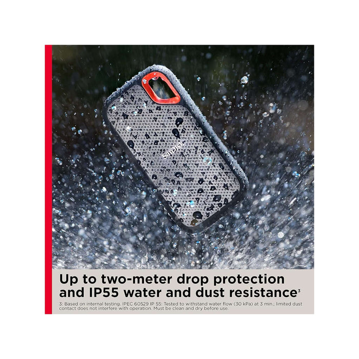 Get SanDisk Sandisk Extreme portable SSD 1TB، For PC , Mac and iPad Pro
 in Qatar from TaMiMi Projects.