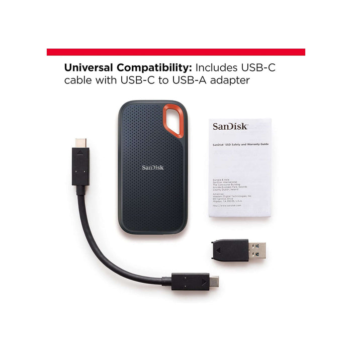 Get SanDisk Sandisk Extreme portable SSD 1TB، Compact and pocket-sized
 in Qatar from TaMiMi Projects.