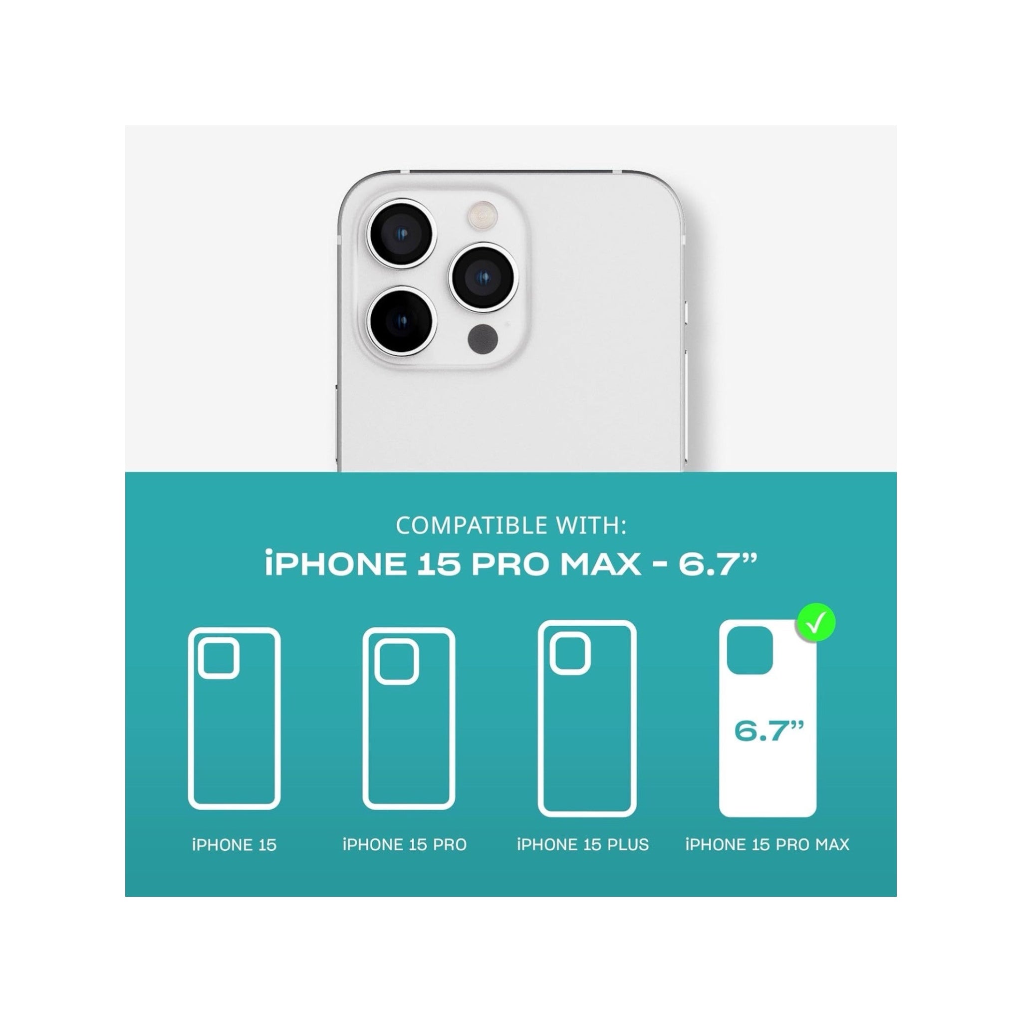 Tech21 Evo case for iPhone 15 Pro Max - Clear Tech21 Evo case for iPhone 15 Pro Max - Clear