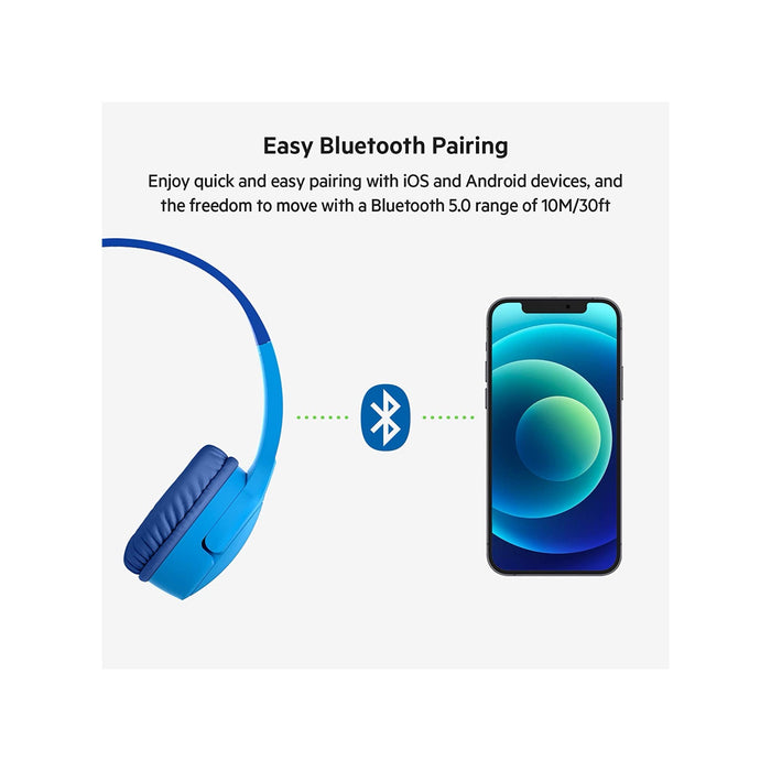 ‫Belkin wireless kids earbuds from TaMiMi Projects in Qatar. Comfortable design and long-lasting battery