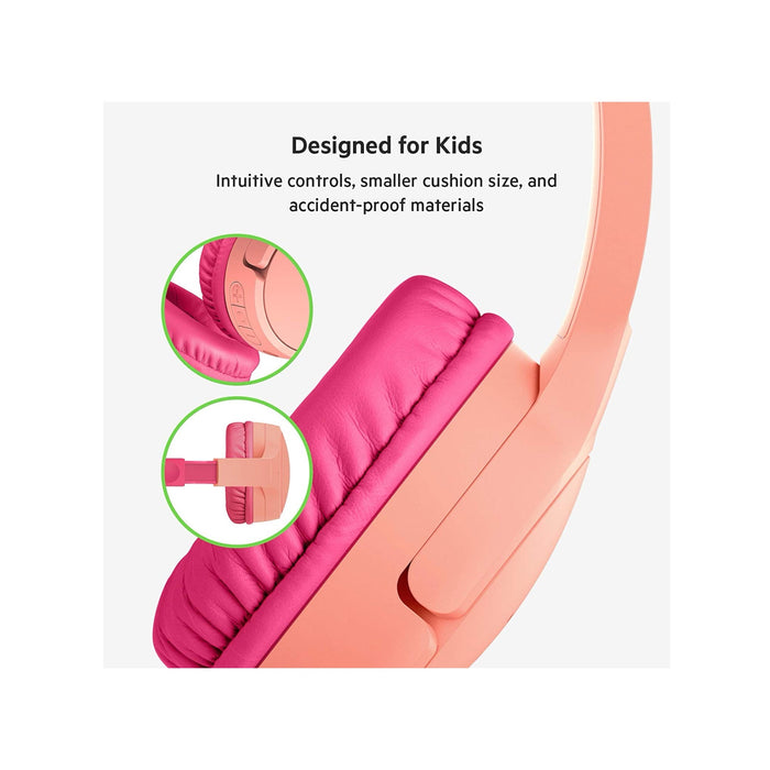 ‫Belkin wireless kids earbuds from TaMiMi Projects in Qatar. Comfortable design and long-lasting battery