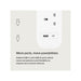 Get Belkin ‫محول بيلكن ٤ مداخل / منفذ تايب سي PD / منفذ USB-A‬ in Qatar from TaMiMi Projects