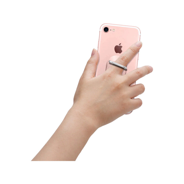 Spigen Style Ring – Secure grip & kickstand with car mount, ideal for flat-back phones. TaMiMi Projects Qatar.