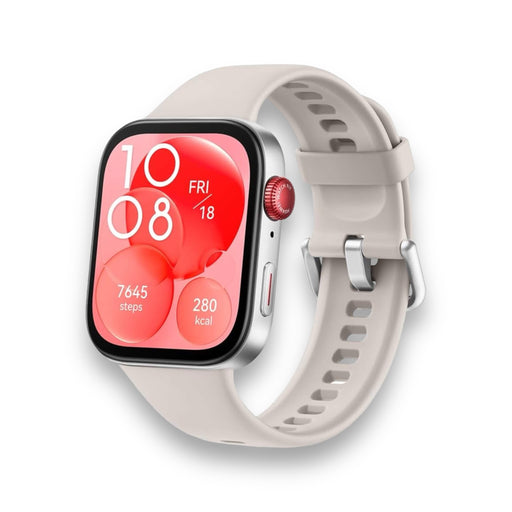 Huawei Watch Fit 3 with multiple customizable watch faces, available at TaMiMi Projects in Qatar.
