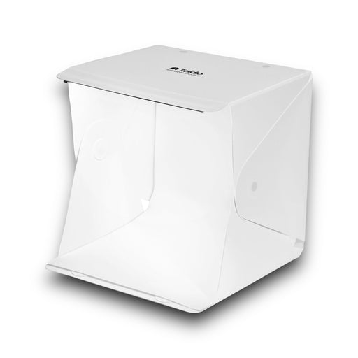 Foldio1 photo tent with built-in LED lighting and multiple backgrounds from TaMiMi Projects in Qatar.