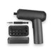 Xiaomi 3.6V cordless screwdriver from TaMiMi Projects in Qatar, 2000mAh battery, 5Nm torque, with 12 S2 steel bits, portable and efficient.
