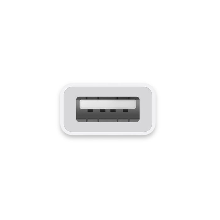 Apple USB-C to USB adapter allows connecting iOS, iPadOS devices, standard USB accessories, at TaMiMi Projects in Qatar.