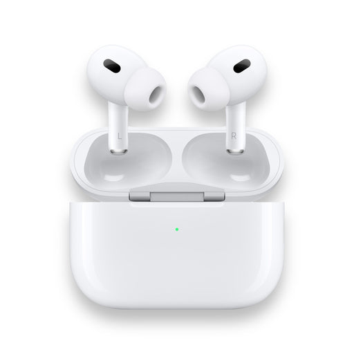 Apple AirPods Pro (2nd Gen) with MagSafe Charging Case and USB-C port, available at TaMiMi Projects in Qatar.