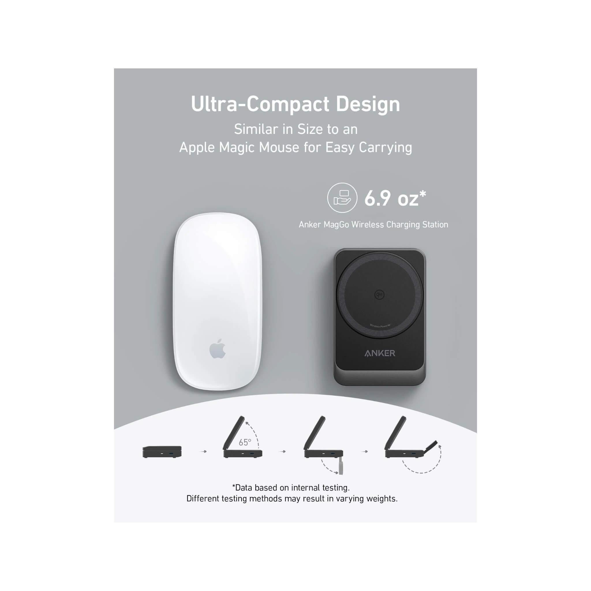 Anker MagGo 3-in-1 Foldable Wireless Charging Station Anker MagGo 3-in-1 Foldable Wireless Charging Station