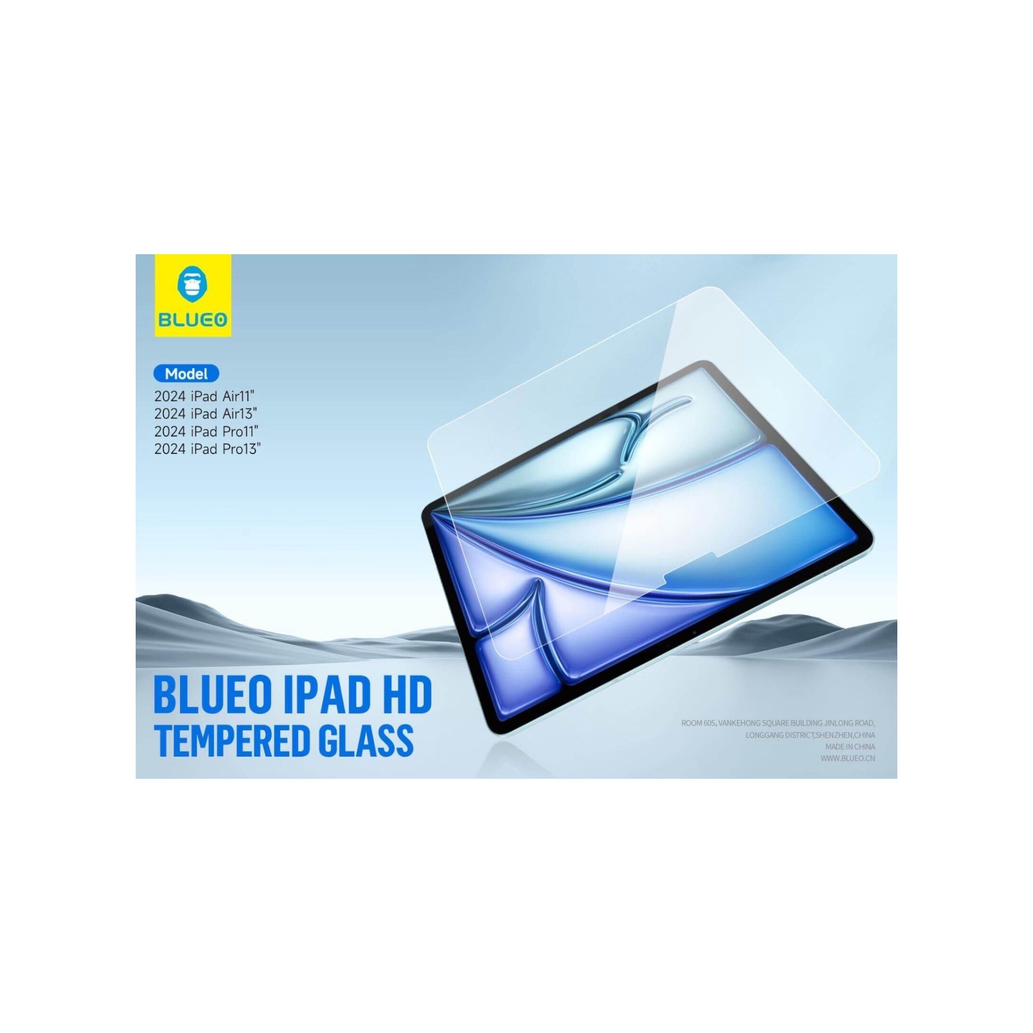 Blueo Tempered Glass iPad 10.2 Blueo Tempered Glass iPad 10.2
